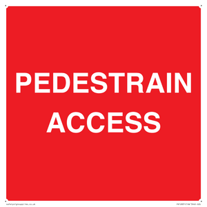 PEDESTRAIN ACCESS